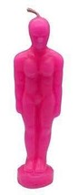 6 3/4&quot; Pink Man candle - £13.66 GBP