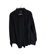 Calvin Klein Slim Fit Non‑Iron Dress Shirt • Black • Size 17 (34‑35) - €29,95 EUR