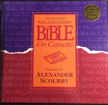 King James Version Complete Dramatized Deluxe Vinyl Case Scourby, Alexander - £26.97 GBP