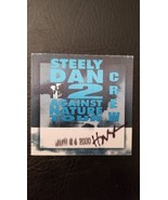 STEELY DAN - 2 AGAINST TOUR ROSEMONT, ILLINOIS ORIGINAL CLOTH BACKSTAGE ... - $10.00