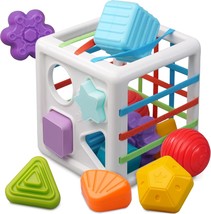 Likee Montessori Toys For 1+ Years Old, Shape Sorter Baby Toys For Girls, Cube - $38.92