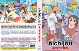 Anime Dvd~English DUBBED~Nichijou(1-26End+OVA)All Region+Free Gift - £16.23 GBP