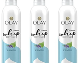 3 X PACK Olay Whip Birch Water &amp; Lavender,  Foaming Body Wash 10.3oz/293... - £43.95 GBP