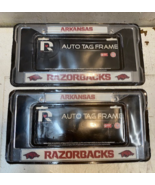 2 Quantity of Arkansas Razorbacks Chrome Metal License Frames FC360104 (... - $550.95 MXN