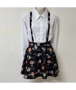 Haikyu Suspender Skirt Black Womens S Anime Skater Chibi Cosplay Mini Ho... - $24.91 CAD
