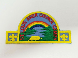 Boy Scout Patch St. Louis Area Council Camps Rainbow Lake Vintage - £4.32 GBP