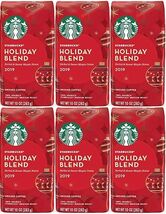 Starbucks Holiday Blend Ground Coffee - 10 Ounce - 6 Bags - $601.32 MXN
