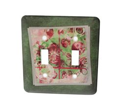 Light Swirch Cover 3d Rose Floral Frenzy Toggle Switch Multi-Color 5 in ... - $4.82 CAD