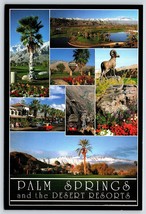 Postcard Palm Springs And The Desert Resorts California 4x6 - £3.99 GBP