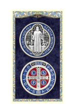 Saint Benedict the Symbolic Meaning of the Medal, Card, New #PC-30 - $1.98