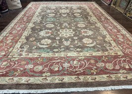 Peshawar Rug 10x15, Pak Per&#39;sian Sultanabad Carpet, Vintage Wool Floral Handmade - £3,432.93 GBP