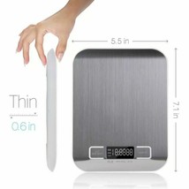 Digital Electronic Kitchen Food Diet Postal Scale Weight Balance 5Kg / 1... - £14.14 GBP