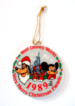 Vintage Walt Disney World 1989 Very Merry Christmas Parade Ornament - £19.74 GBP