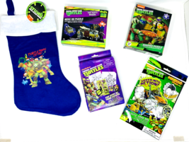 Vintage Teenage Mutant Ninja Turtles Christmas Stocking Stuffers  Bundle 6 Pcs - £14.24 GBP