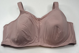 Breezies NWT comfort zone full coverage underwire t-shirt mauve 44D bra O8 - £11.57 GBP