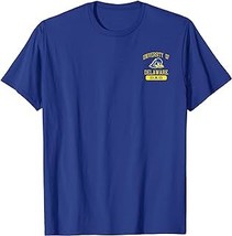 Delaware Fightin&#39; Blue Hens Dad Left Chest Icon Blue T-Shirt - £12.54 GBP+