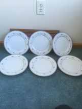 Noritake Rose Dawn Dinner Plate Japan 6467 10 3/8 Inch Set Of 6 - £11.79 GBP