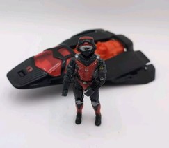 Gi Joe Cobra Night Raven Recon Drone Jet &amp; 1986 Strato-Viper Pilot Figur... - $37.74