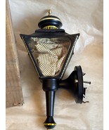Vintage Outdoor Porch Wall Light Lamp BEVELED Glass International Lighti... - $45.44 CAD