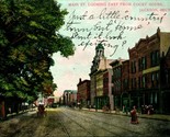 Vtg Cartolina 1907 JACKSON Michigan Mi - Principale Street Ricerchi Est Da - $14.28