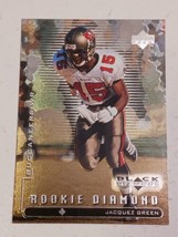 Jacquez Green Tampa Bay Buccaneers 1998 Upper Deck Black Diamond Rookie Card #92 - £0.77 GBP