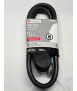 BRAND NEW Utilitech 6 Foot 3-Prong Black Appliance Dryer Cord 10/4 Gauge... - $16.55 CAD