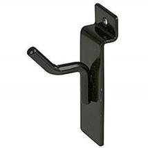 Only Hangers 1&quot; Black Slatwall Hooks Box of 100 - $56.60