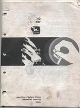 John Deere 1993 JD 440 Loader Manual Instructions  - £7.97 GBP