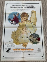 Ring of Bright Water 1969, Original Vintage Movie Poster  - $49.49
