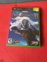 Baldur&#39;s Gate: Dark Alliance II (Microsoft Xbox, 2004) W/ Manual &amp; Tested - £15.59 GBP