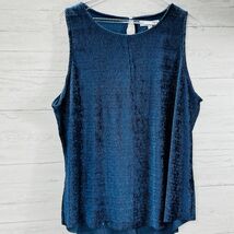 New Fourteenth Place Women’s Size XL Sleeveless Blue Top - $24.99