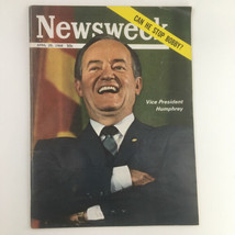 Newsweek Magazine April 29 1968 Vice President Hubert Humphrey No Label - £44.52 GBP