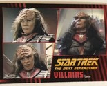Star Trek The Next Generation Villains Trading Card #58 Lursa - $1.97