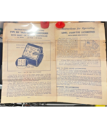 2 Vintage 1950&#39;s Lionel Trains Papers - Transformers &amp; Locomotives VG - $343.13 MXN