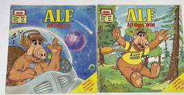 Lot Of 2 Vintage ALF Read-Along Paperback Books 1987  *NO TAPES* - $6.42