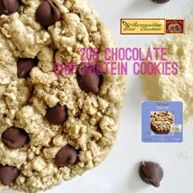Awesome Oat Cookies 20g Whey Protein Cookies, 12 LG Size Chocolate, Fresh Baked - £39.11 GBP