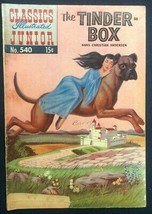 Classics Illustrated Junior #540 The Tinder-Box By Andersen (Hrn 559) 7/57 Vg+ - £11.16 GBP