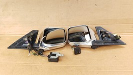 97-02 Mitsubishi Montero Pajero Sport JDM Chrome Heated Power Fold Mirrors L&R image 7