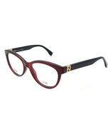 FENDI FF 0008 7RK Burgundy Eyeglasses FF 0008 7RK 52mm - $160.55
