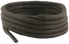 Cordones Marrón Algodón Encerado 140 CM 3MM Redondo Se Vende En 1 Y 2 Par Pack - $19.92+