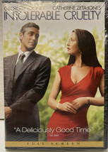 Intolerable Cruelty (DVD, 2004, Full Frame Edition) George Clooney, New Sealed - £15.95 GBP