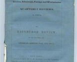  Edinburgh Review or Critical Journal American Edition April 1842 - £45.15 GBP
