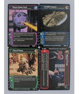 4 Star Wars Collectible Card Game A New Hope Expansion Pack- 106, 129, 1... - £2.32 GBP