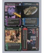 4 Star Wars Collectible Card Game A New Hope Expansion Pack- 106, 129, 1... - $2.96