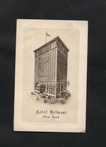 Vintage Postcard Hotel Belmont New York Made In Germany  Unused - $4.99