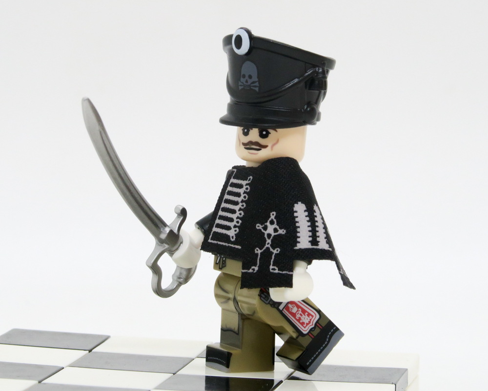 Custom Mini-figure Miniature Napoleonic Wars Prussian Skeleton hussars M... - $2.49