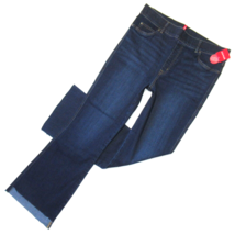 NWT SPANX 21020T Step Hem Kick Flare in Midnight Shade Pull-on Stretch Jeans XL - $99.00