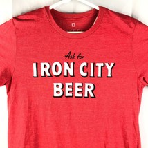 Ask For Iron City Beer Pittsburgh Brewing Co T-Shirt sz Medium Mens Ltd Edition - £21.32 GBP