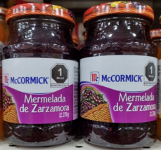 2X Mc Cormick Mermelada De Zarzamora / Blackberry Jam - 2 Of 270g -PRIORITY Ship - $20.31