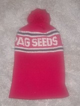PAG SEEDS Stocking Hat Cap USA Corn Farm VINTAGE - $32.71